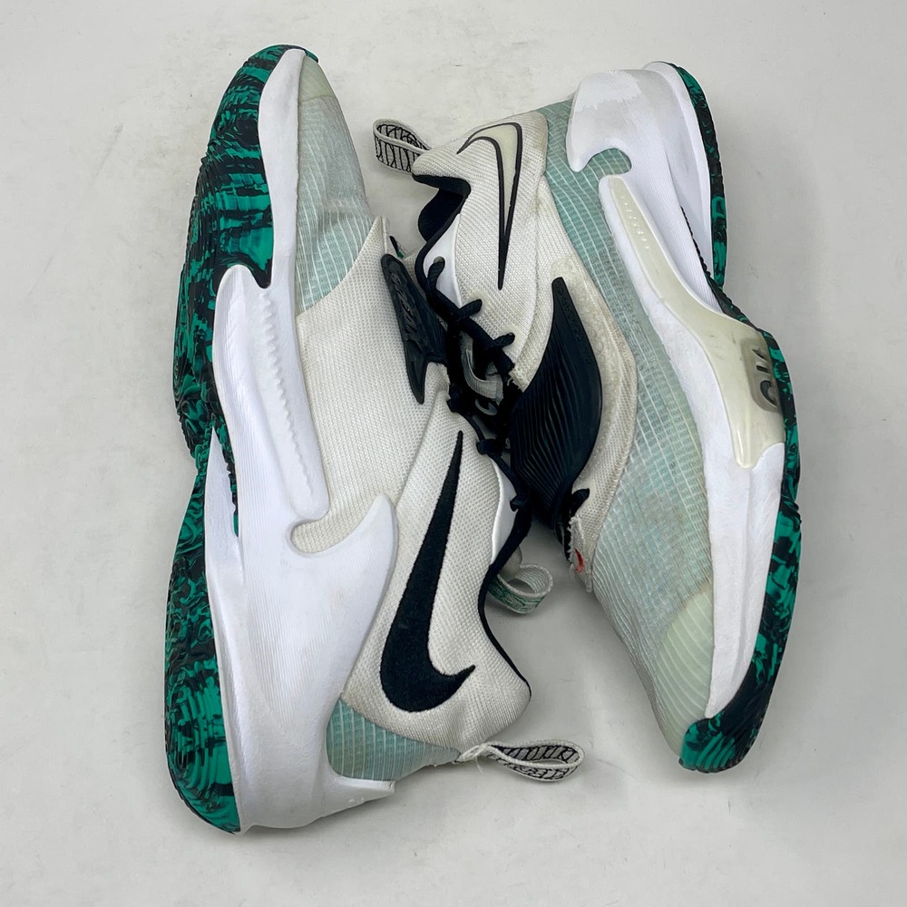 Nike Zoom Freak 3 Sneakers Mens Sz 8 White & Teal 7,0,9:K.5.7 - Picture 10 of 13